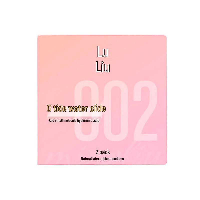 Ultra Thin Ribbed & Lubricated Condoms with Hyaluronic Acid - 10 Pack Adult Sex Toy