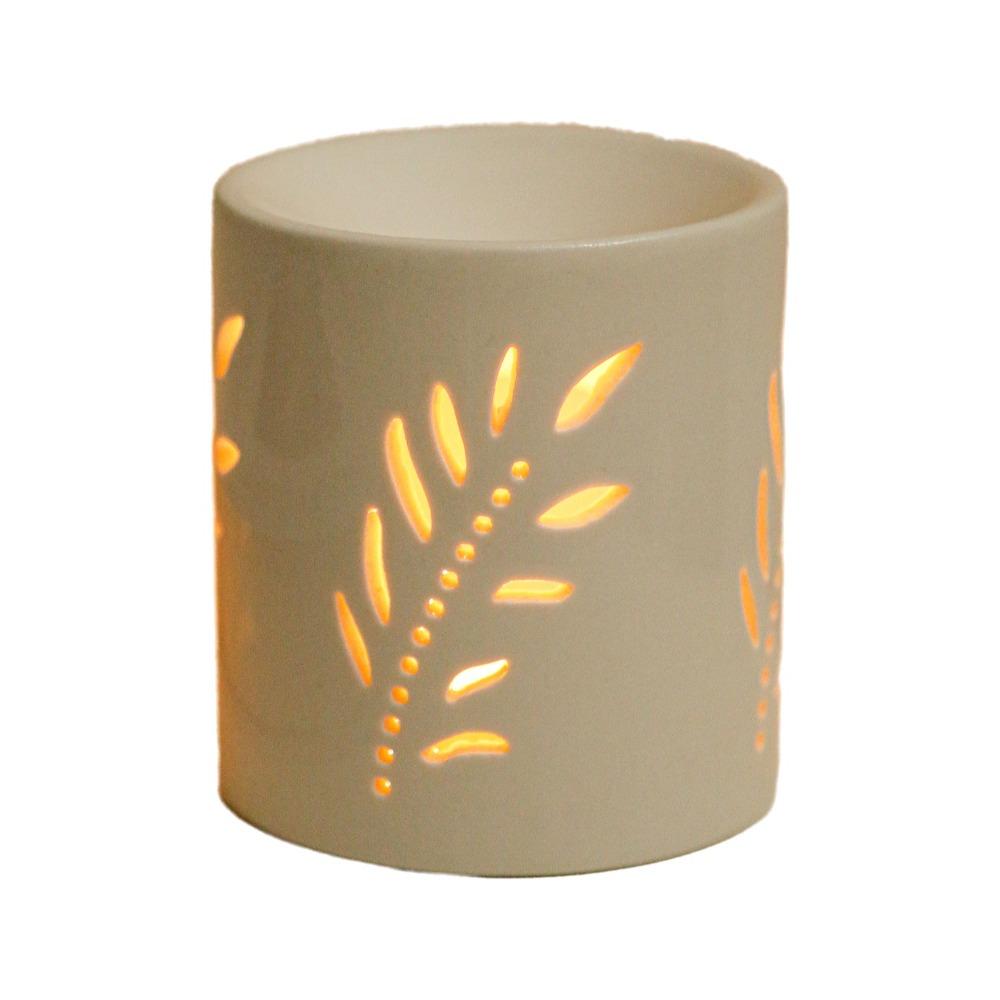 

Белый Керамический Керамический Аромалампа Полый Дизайн Ароматерапевтические Масляные Горелки Спальня Style 4