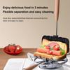 Double-Sided Dual-Color Sandwich Grill Long Handle Sandwich Maker Sandwich Fry Pan  Kitchen Tool