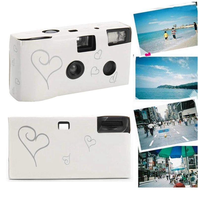 ABUO-Disposable One Time Use Camera 35Mm Single Use Film Camera With Flash For Wedding For Travel,Camping Christmas Gifts