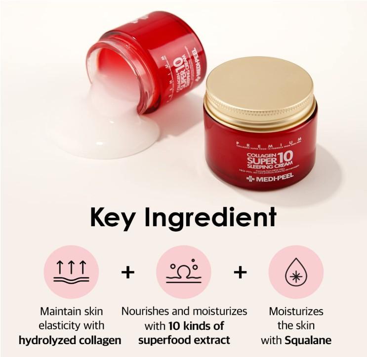 MEDI-PEEL Kolagen Super10 Krém na spaní 70 ml