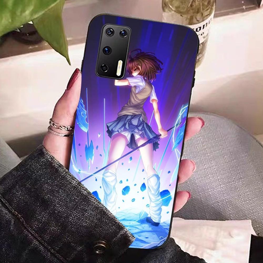Anime M-Misaka Mikoto Cute Phone Case For Huawei P 8 9 10 20 30 40 50 Pro Lite Psmart Honor 10 Lite 70 Mate 20lite