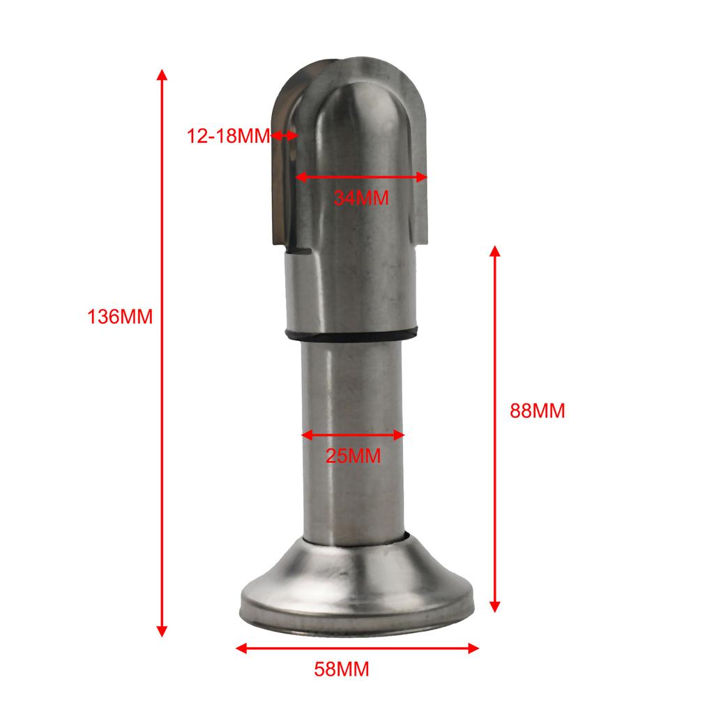 10CM Toilet Partition Bath Decorative Bathroom Accessory Door Hardware