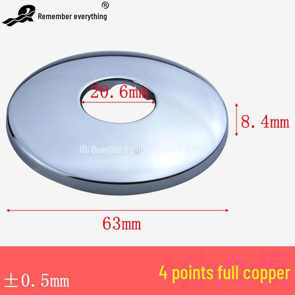 Capace decorative din oțel inoxidabil pentru robinet, triunghi și pătrat