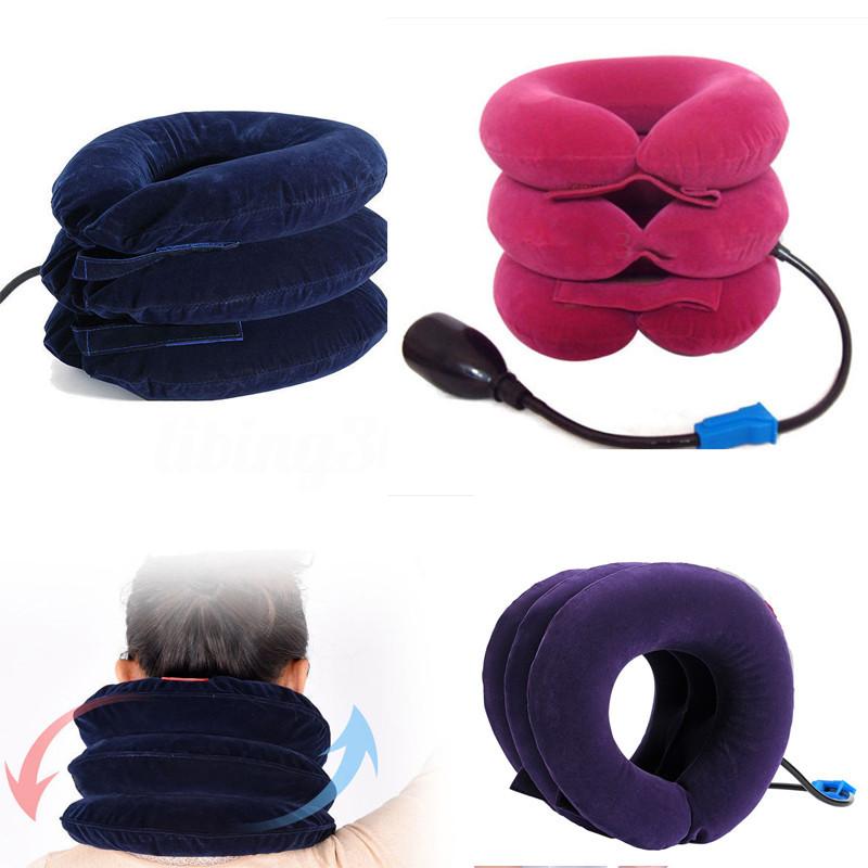 Premium Quality Air Inflatable Pillow For Cervical Neck Support And Headache Relief