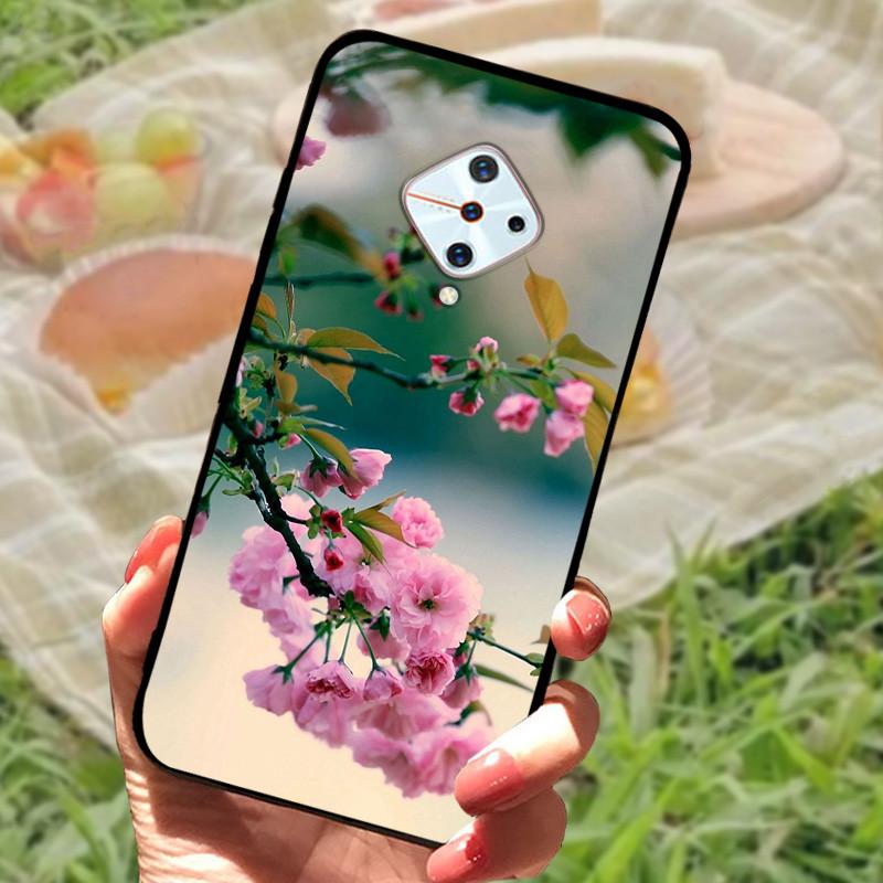 For Vivo V17 Russia Case Vivo 1920 TPU Soft Silicone Marble Phone Case For Vivo S1 Pro Fundas V1945A V1945T Cover Coque Shells