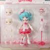 Hot! The Joy Of Genuine Blokes Overture Hatsune Miki Strawberry Cake Series Dolls Miki Movable Character Collection Gift Toys