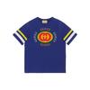 Gucci Logo Print Crew Neck Pullover Short Sleeved SS23 T Shirt Men's Blue 616036-XJFFU-4120