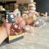 2/4Pcs Soft White Sheep Keychain Cartoon Pu Leather Pendant Durable Bag Charm For Women Car Key Holiday Gift