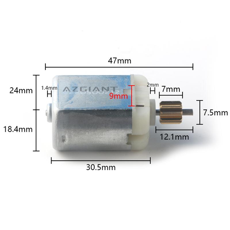 FC-280SC-24105 47009427000 For Tesla Model X 2017-2023 Car Side Door Power Latch Lock Central Control Actuator DC Motor 9 Teeth