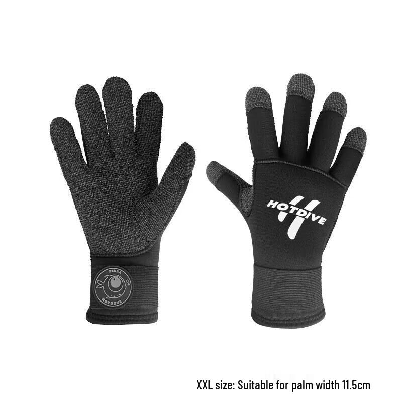 HOTDIVE 5MM Kevlar Neoprene Diving Gloves