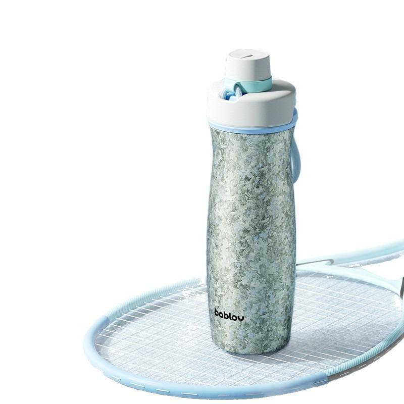 

Термокружка из чистого титана Bablov, мужская портативная спортивная кружка, женские титановые фляги, уличная, для велоспорта, альпинизма, чашка для воды 500ml