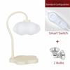 Adjustable Brightness Candle Warming Lamp Cloud-Shaped with Timer Scented Candle Lamp Melting Candles Candle Warmer