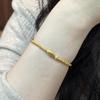 Fashion Small Fish Round Bead Bracelets for women Light Luxury Charm bangles Party Wedding Popular fine Jewelry
