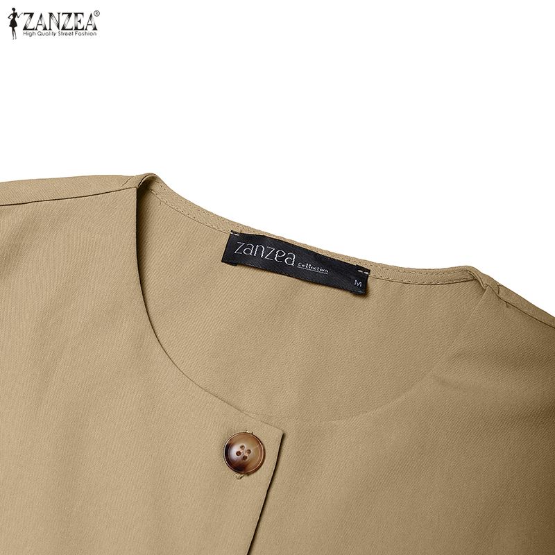 ZANZEA Completi Due Pezzi Casual da Donna per l'Estate: Canotte e Pantaloni