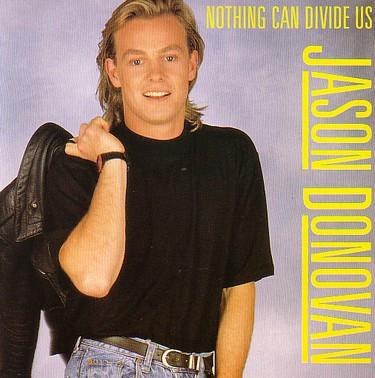 

7inch Record JASON DONOVAN - Nothing Can Divide Us PWL17 PWL Records 1988 UK Pop Used