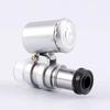 LED UV Illuminated 60X Pocket Microscope Mini Portable Jewelry Currency Magnifier Loupe