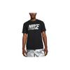 T Shirts Men's Black Crew Neck Moderate Straight Fit DM5669-010