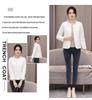 Women's Slim Fit Velvet Lined Cotton Jacket - Warm, Lightweight Inner Layer for Autumn and Winter