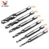 4341 High-Speed Steel Multi-Purpose Taper Tap for Drilling: Integrated Hole Opening, Tapping, and Chamfering.