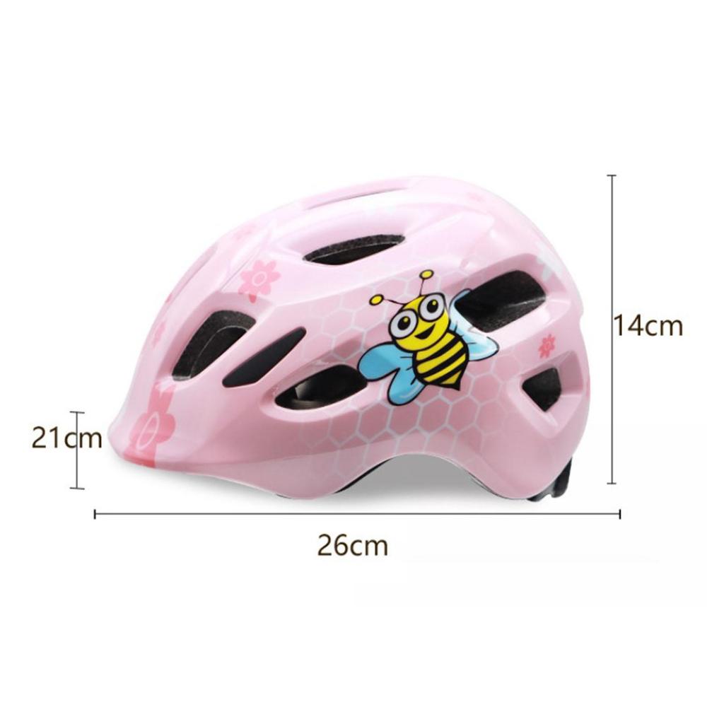 Kids Bike Helmet Roller Skating Biking Fits Children 3-10 Years Old Comfortable Head Circumference 48cm-53cm Child Bike Helmet