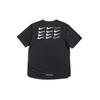 Nike T-shirt Manches Courtes Imprimé Dri-Fit Miler Homme Hauts Noir AT7841-010
