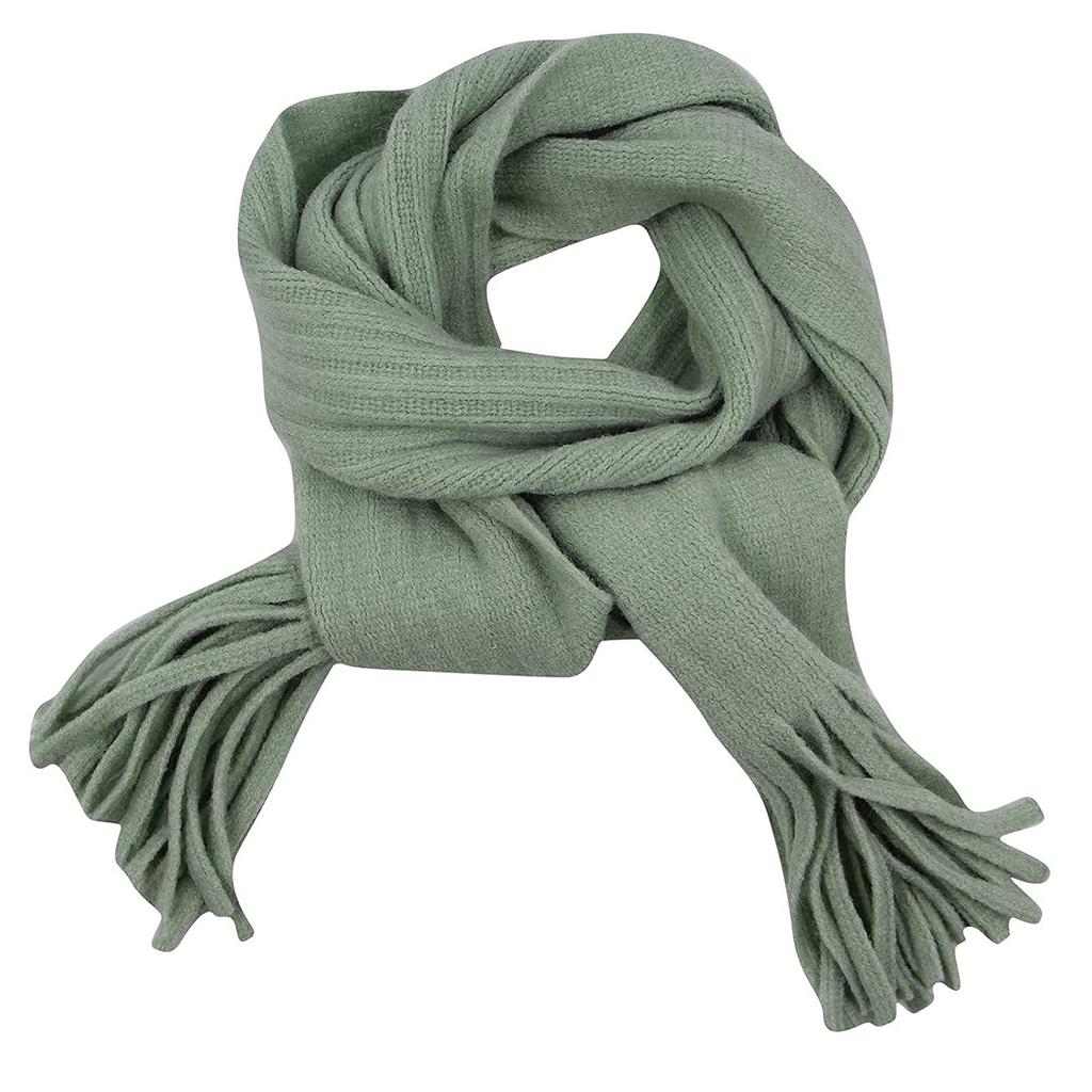 Imitation cashmere scarf, warm, fashionable and comfortable scarf, hollow plain knitted scarf
