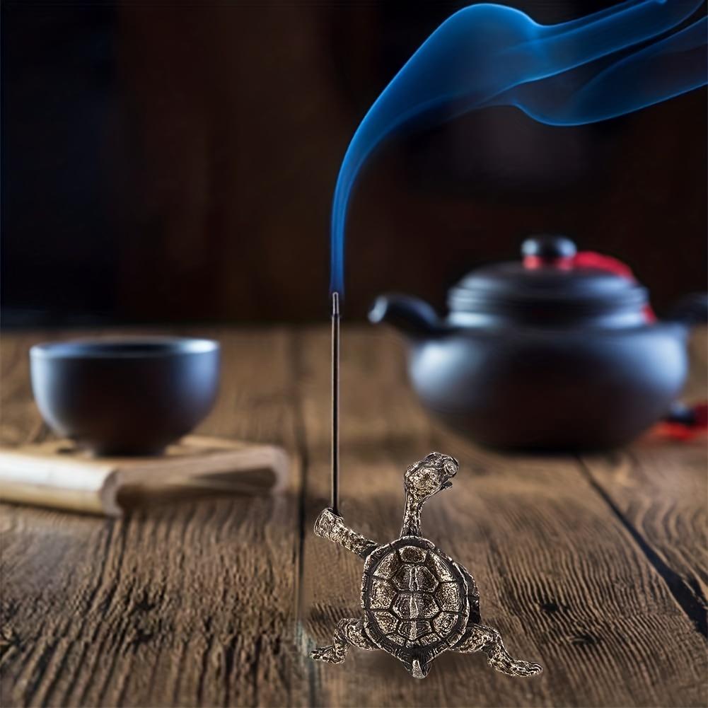 Zinc Alloy Meditation Burner for Yoga, Home, Office Candle Compatible Decoration Gift for Martial Arts Enthusiasts, Yoga Room Accessory