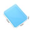Protection Rectangle Container Portable Face Masks Disposable Storage Box Mask Storage Case Transparent Powder Puff  Case