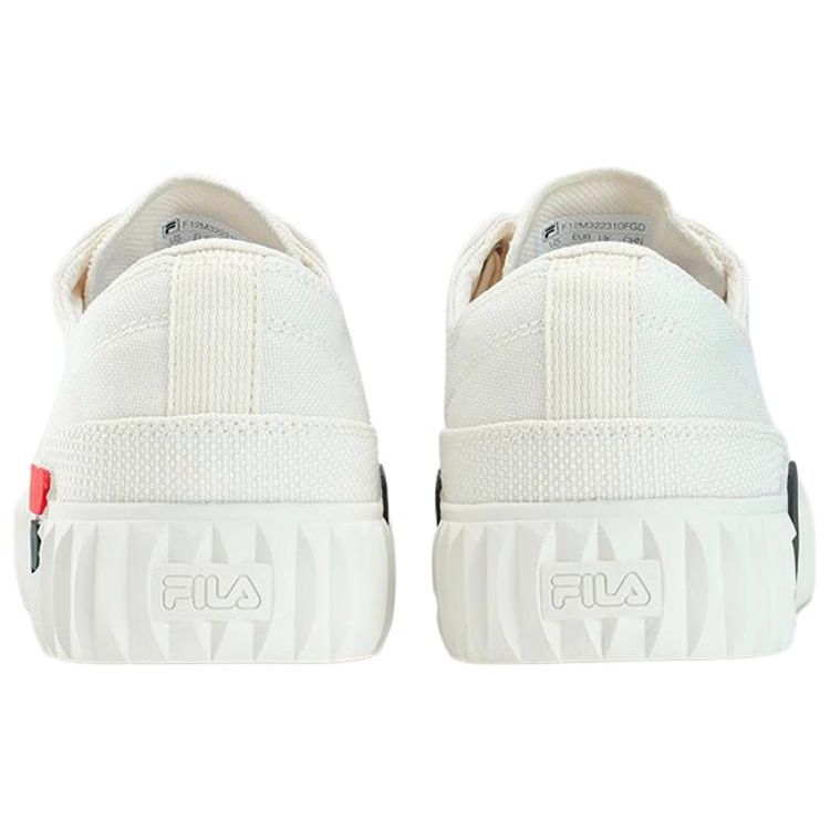 FILA Gear Non-Slip Shock Absorption Low-Top Skate Shoes Men Sneakers White F12M322310FGD