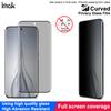 For Tecno Spark Slim Glass IMAK 3D Curved Privacy Tempered Glass Full Screen Coverage Film