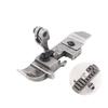 Durable 4 Thread Presser Foot Heavy Duty Steel Overlock Presser Foot Industrial Professional Sewing Machine Presser Foot