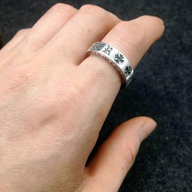 CH Crocodile Heart Ring – Forever Love Classic Vintage Design, Eternal Heart Symbol, Couple Jewelry Gift