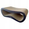 Leon cat scratching post | black 40cm | 78x28x40 cm | MruuPruu