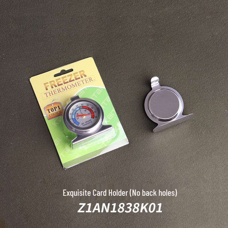 Stainless Steel Mechanical Refrigerator & Freezer Thermometer