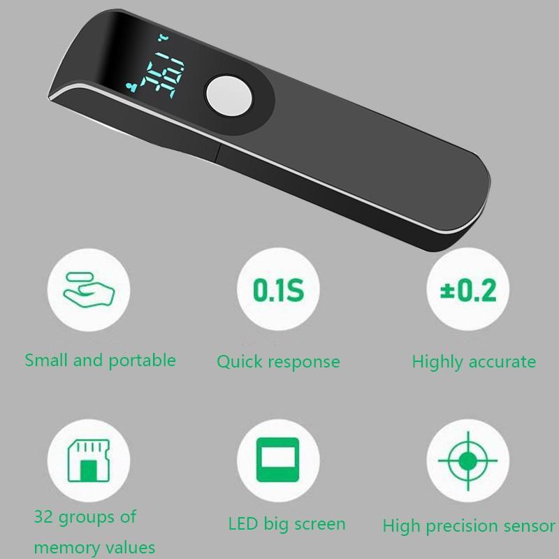 Non-contact Portable Handheld Infrared Body Thermometer  Thermometer LCD Display Digital Laser Temperature Measurement Tool