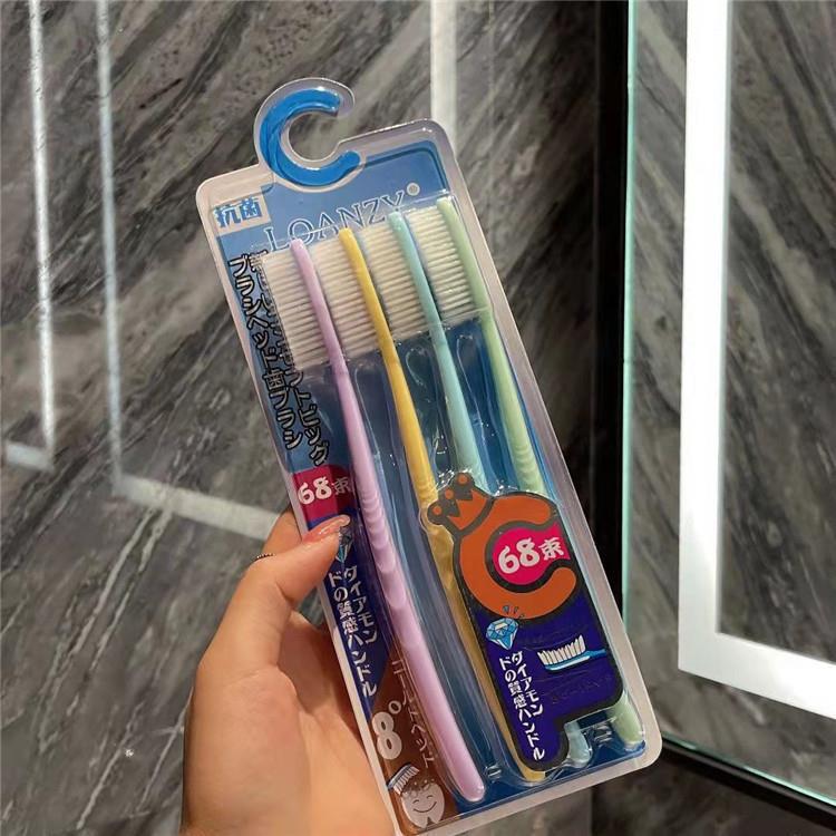 Jumbo Soft Bristle Toothbrush for Gentle Gum Care - Unisex Large Head Design