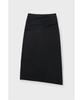 IROWOMEN Emeraude Soft Jersey Long Skirt Iokaa26104Bkl