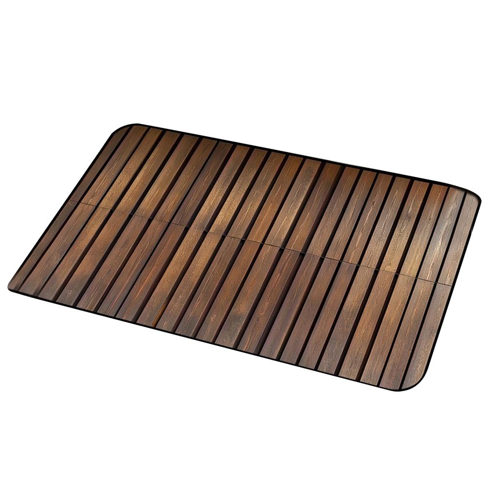 Front Door Mat Indoor Outdoor Entrance, 3D Optical All-Weather Doormat, Optical Rug Ground Crack Rug 3D Rugs, Easy Clean Patio Porch