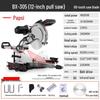 Baopuxi 45-Degree Sliding Miter Saw CN Plug (adapter Included)