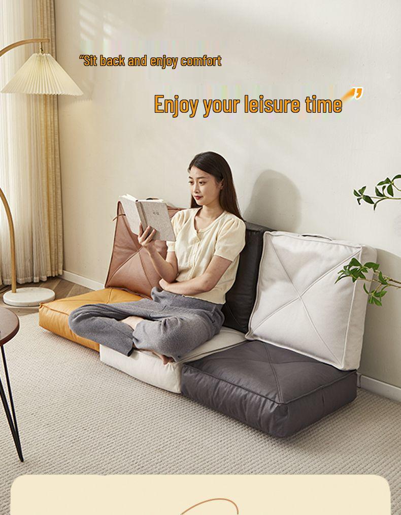 Thickened Japanese Tatami Floor Seat Cushion for Bedroom or Balcony