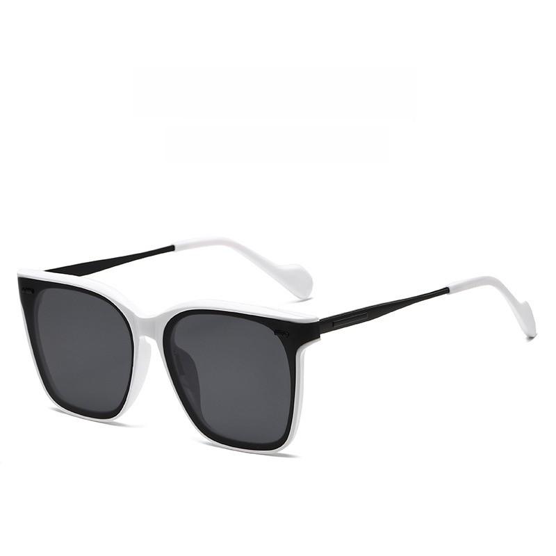 Retro Korean Style Large Frame Gm Sunglasses For Men Women Uv400 Sun Protection