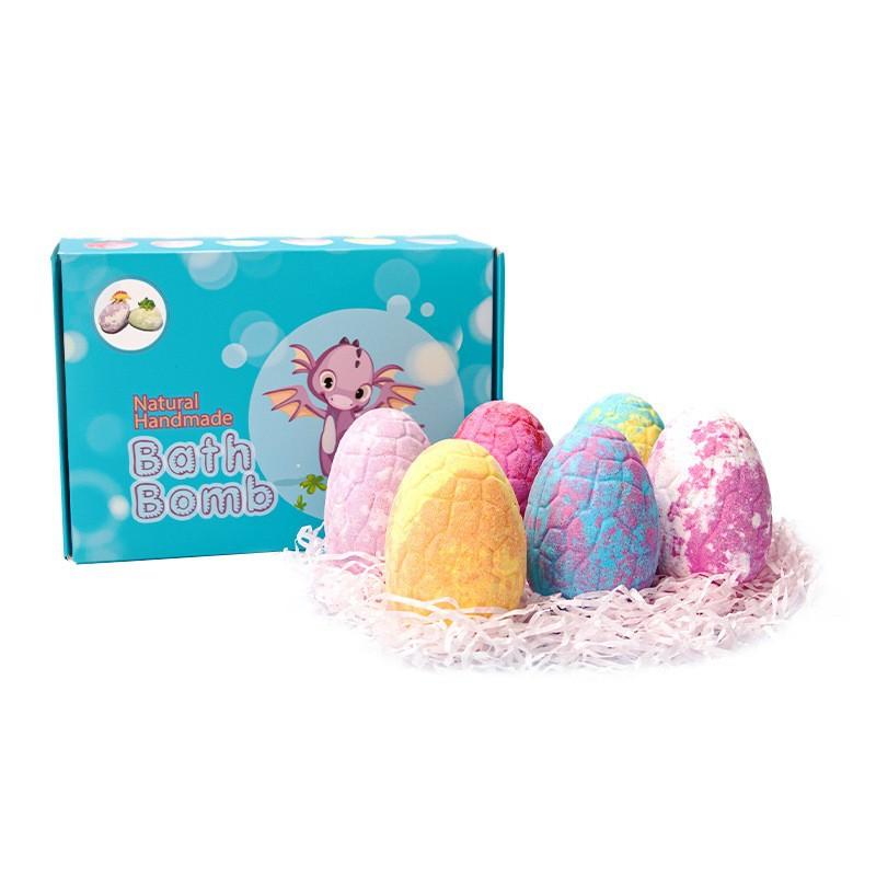 

Dinosaur Surprise Bath Sphere Ornament Easter Kid Adult Foam Bath Present Suit Natural Sea Salt Discoloration Comfortable Household Decoration