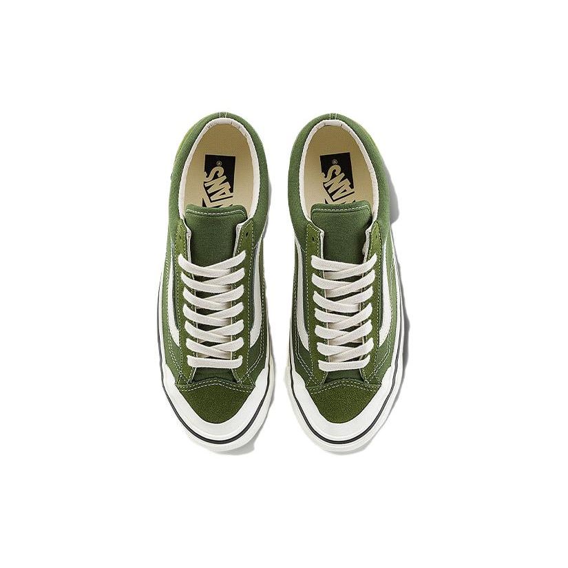 Vans Unisex Old Skool Reissue 136 Green True White VN000MT6E02