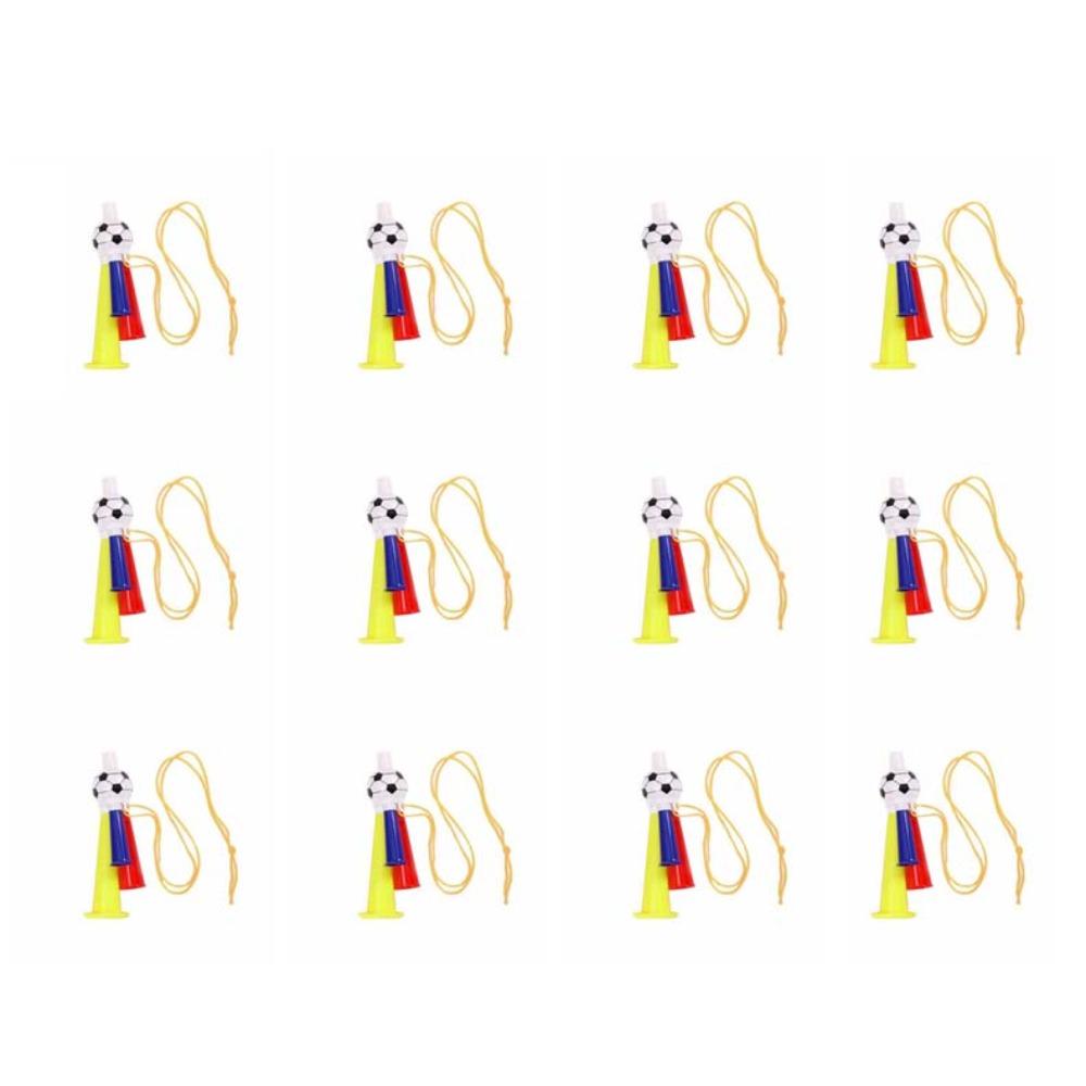 

12 PCS Plastic Mini Trumpet Pendant Waterproof Handheld Speakers Toy Festival Gift 12 PCS / SET