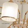 Lampada a sospensione stile crema, luce per ristorante, lampada a sospensione per camera da letto domestica Max 40W Ingresso Camera da letto Cucina Ristorante Scuola Hotel Negozio