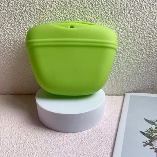 Yousheng 650ml Dog Treat Bag with Magnetic Closure Waist Clip Large Capacity Multipurpose Pet Dog Portable Training Waist Bag Outdoor