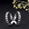 Handmade Silver Arthritis Splint Ring – Adjustable Thumb & Finger Support Jewelry for Pain Relief and Daily Comfort