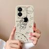 Cases For Vivo Y22 Y22S Flower Liquid Silicone Camera Lens Protection Phone Back Cover For VivoY22 Vivo Y 22 Y22 S Coque Bumper