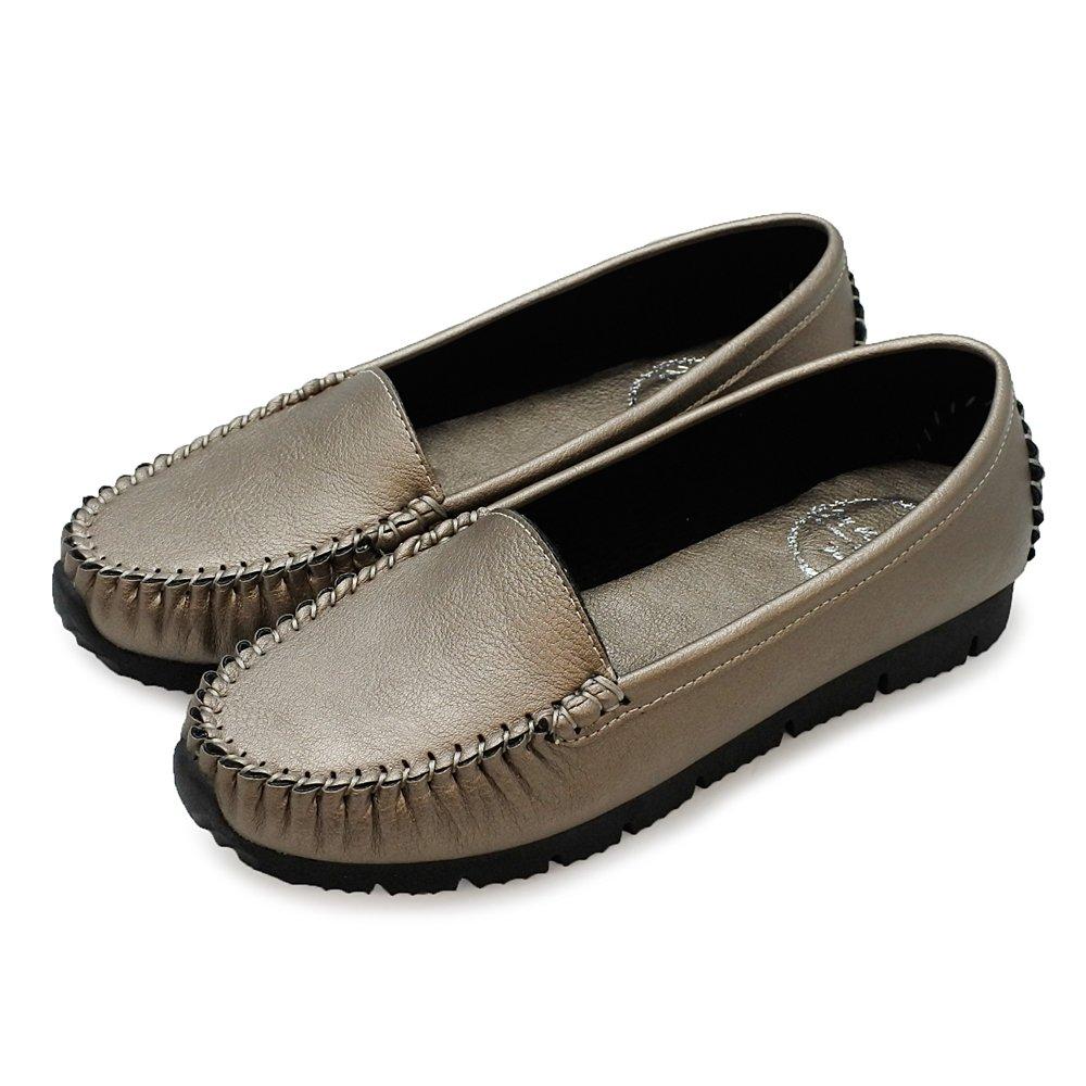 

Joywalker Plus Women s B101 Moccasin Loafers, Comfortable, Lightweight, and Easy to Walk in, Size 23.0cm, Bronze